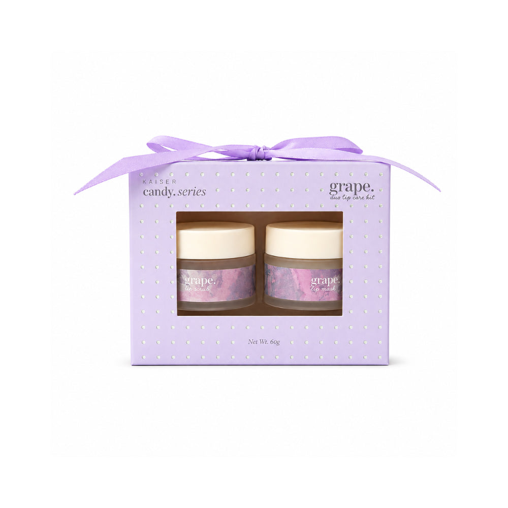 Candy Series Christmas Lip Care Duo Gift Set - GRAPE