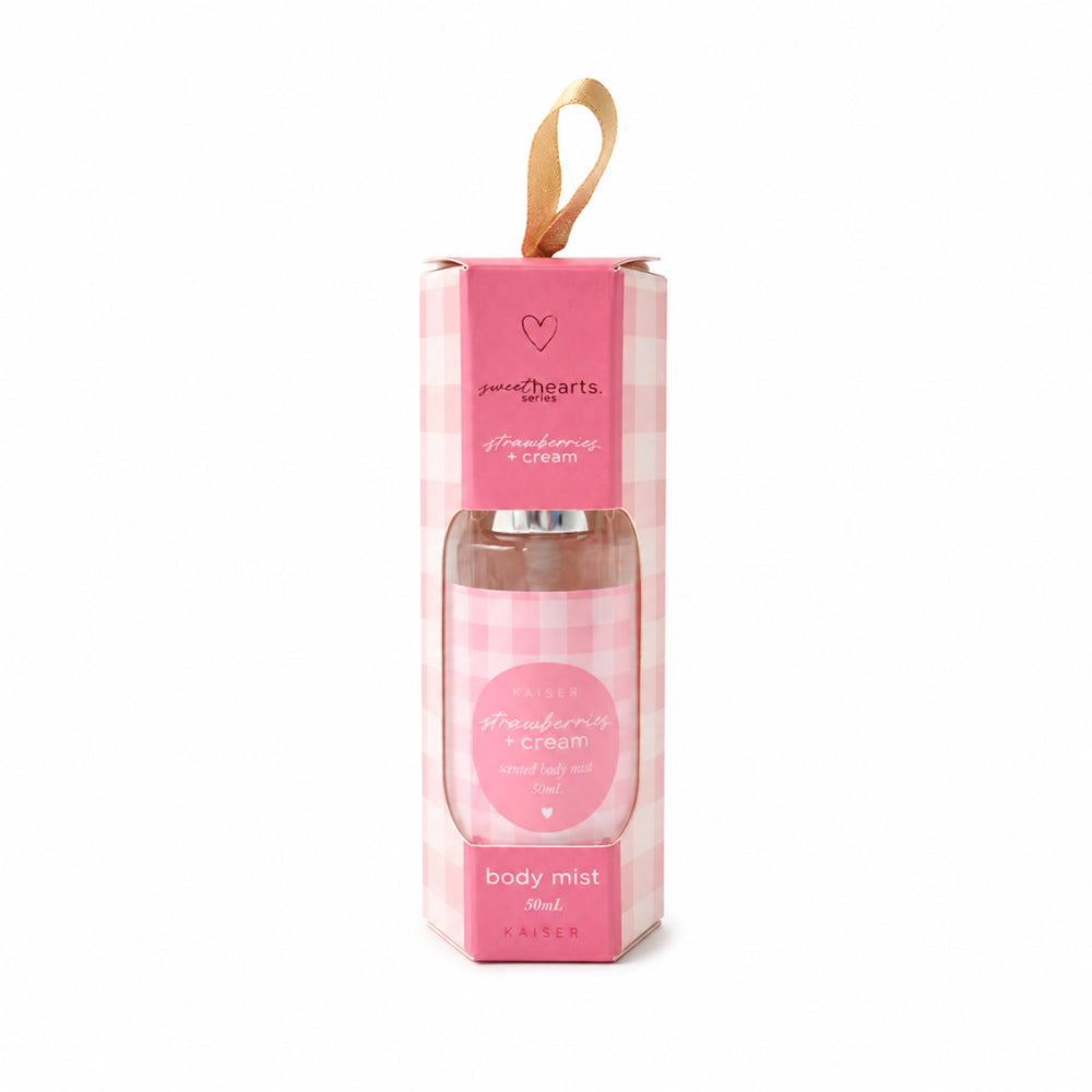 Sweethearts Series Christmas Body Mist Mini 50mL - STRAWBERRIES & CREAM