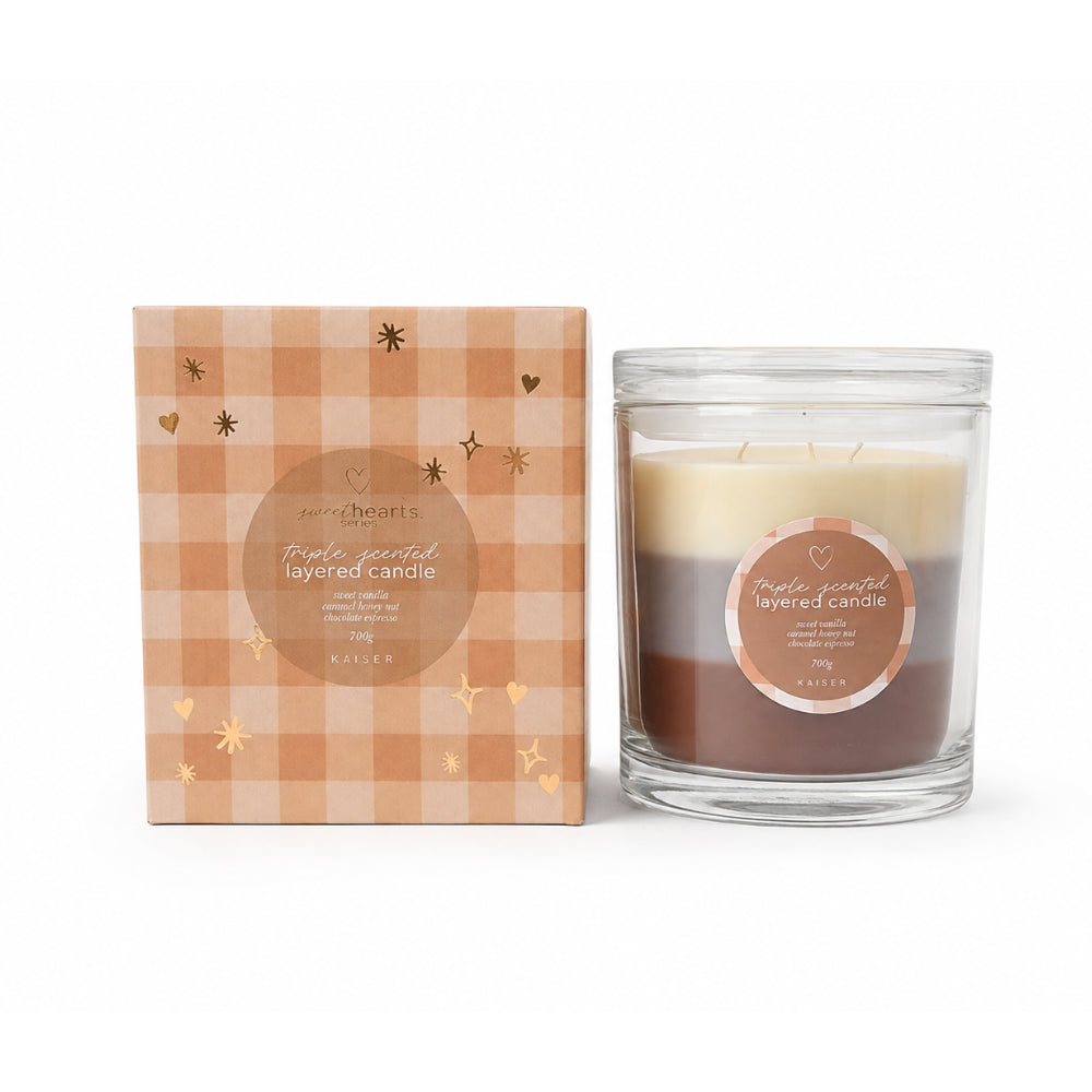 Sweethearts Series Christmas Triple Scented Candle 700g - COSY