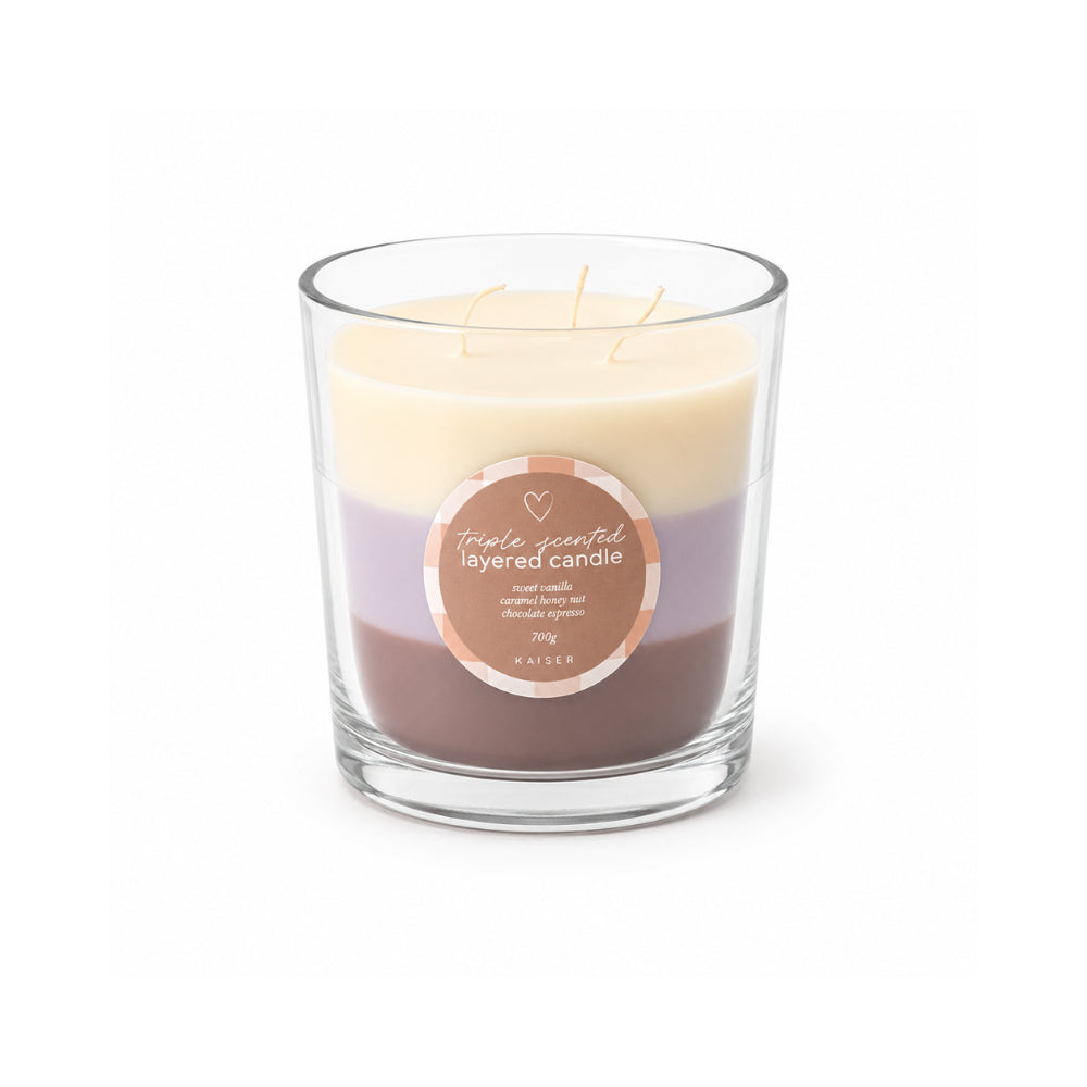 Sweethearts Series Christmas Triple Scented Candle 700g - COSY