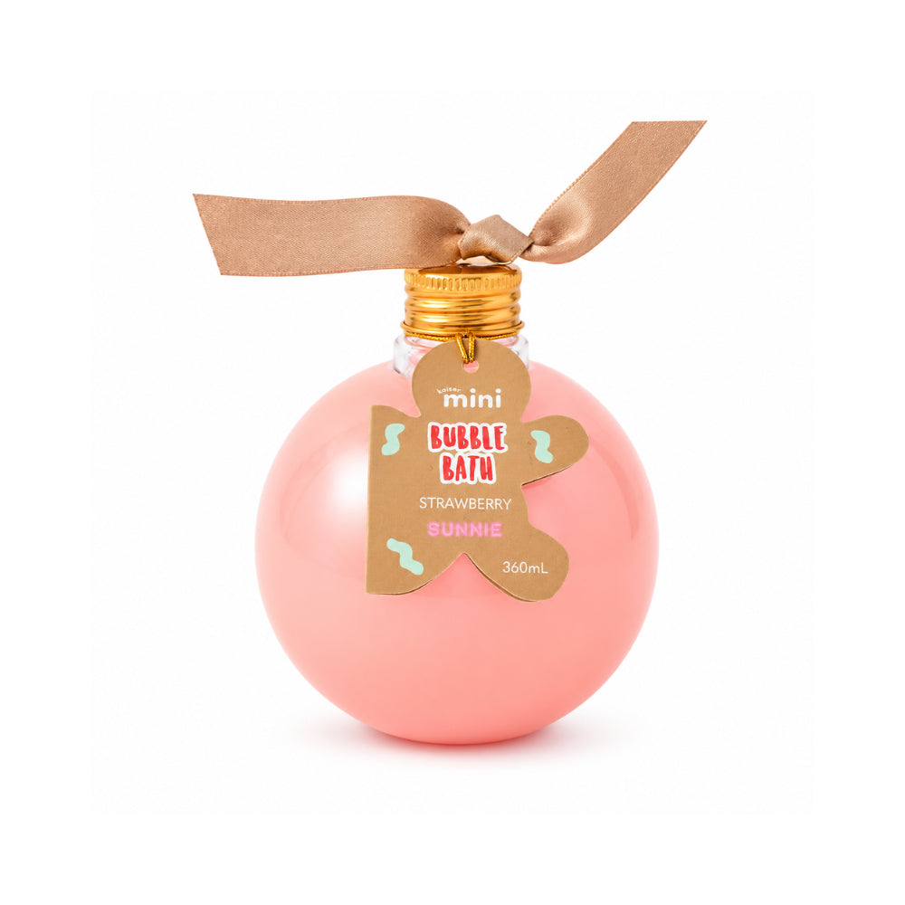 Sunnie Series Christmas Bubble Bath - STRAWBERRY