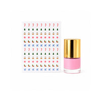 Sunnie Series Christmas Nail Polish & Sticker Gift Set - HO HO