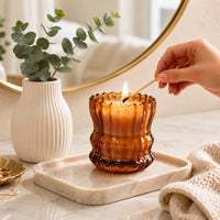 Grace Collection 260g Glass Candle - HONEYSUCKLE & FIG