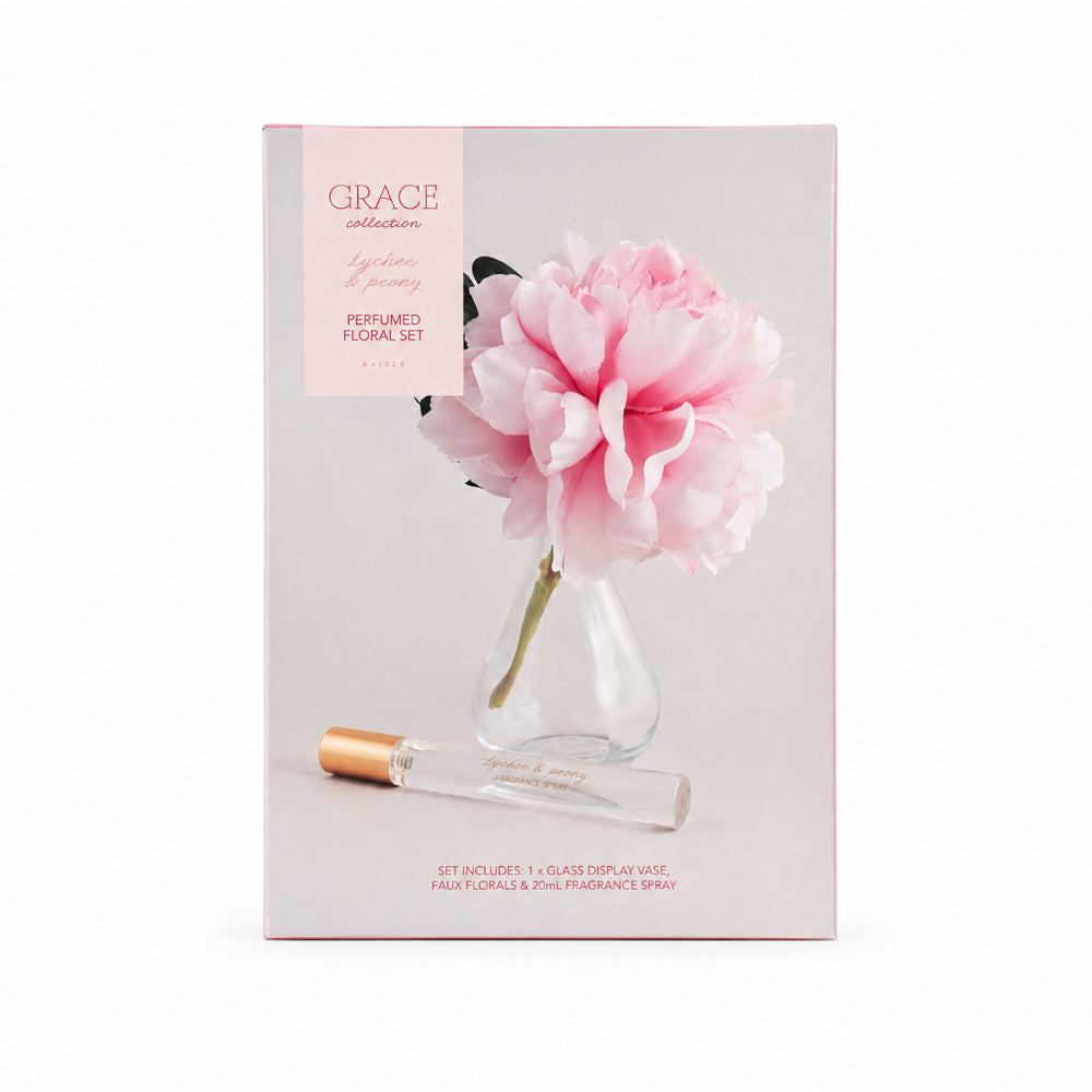 Grace Collection Perfumed Florals Set - LYCHEE & PEONY