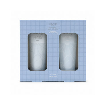 Grace Collection Body Scrub & Butter Set -  JASMINE & WATERLILY