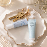 Grace Collection Key Chain with Lip Balm & Hand Cream - JASMINE & WATERLILY