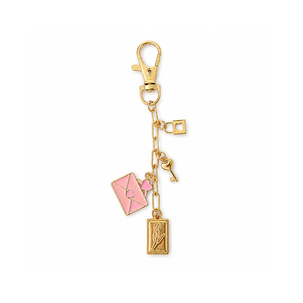 Grace Collection Metal Keychain - FLOWER PORTRAIT