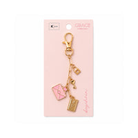Grace Collection Metal Keychain - FLOWER PORTRAIT
