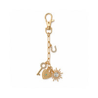Grace Collection Metal Keychain - GOLD SUN