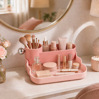 Grace Collection Beauty/Makeup Organiser - PINK