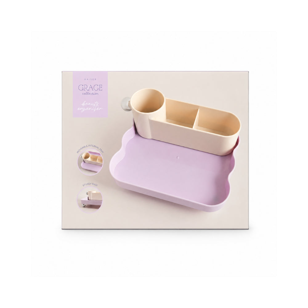 Grace Collection Beauty/Makeup Organiser - LILAC