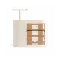 Grace Collection Beauty/Makeup Organiser Large - BEIGE