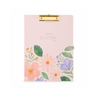 Grace Collection Clipboard Folio - PINK BLOSSOM