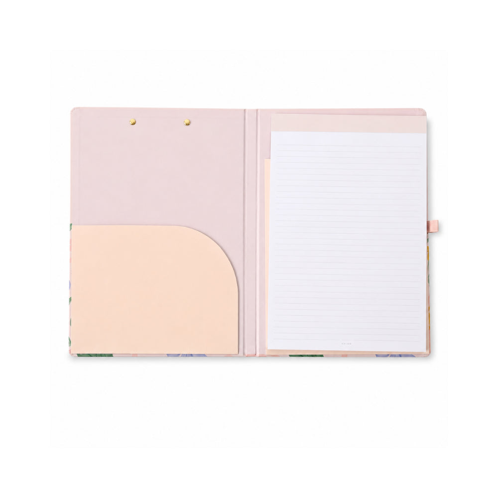 Grace Collection Clipboard Folio - PINK BLOSSOM