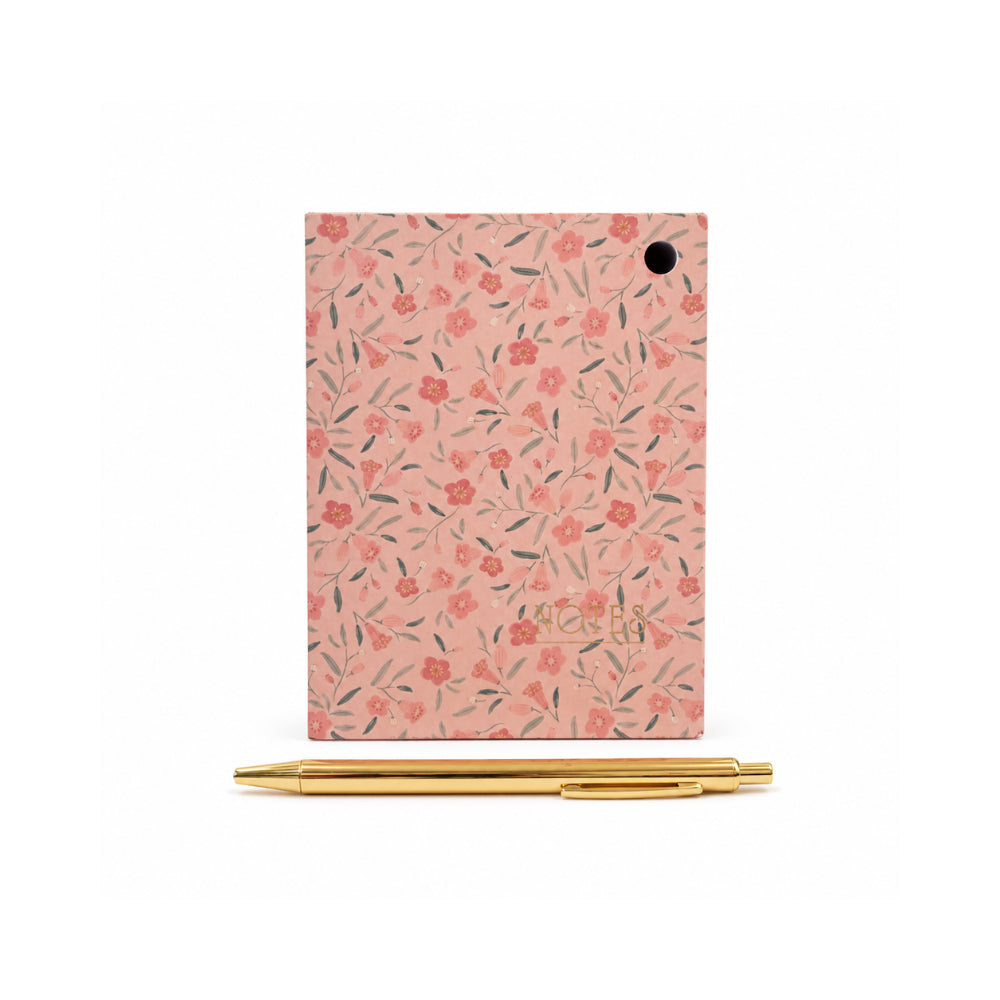 Grace Collection Desk Notepad with Pen - DITSY BLOSSOM