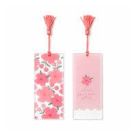 Grace Collection Acrylic Bookmark 2 Pack - PINK BLOSSOM