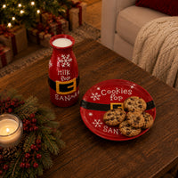 Christmas Milk & Cookies Set - 2 PIECE