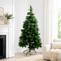 Plum Pudding Christmas Classic Tree 1.8m