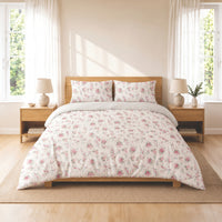 K&Co. House Series Cotton Quilt Cover Set King - PROTEA