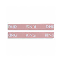 K&Co. House Series Bed Linen Storage Band Queen 2 Pack - PINK