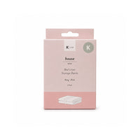 K&Co. House Series Bed Linen Storage Band Queen 2 Pack - PINK