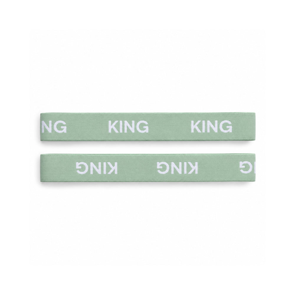 K&Co. House Series Bed Linen Storage Band Queen 2 Pack - SAGE
