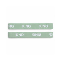 K&Co. House Series Bed Linen Storage Band Queen 2 Pack - SAGE