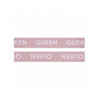 K&Co. House Series Bed Linen Storage Band King 2 Pack - PINK