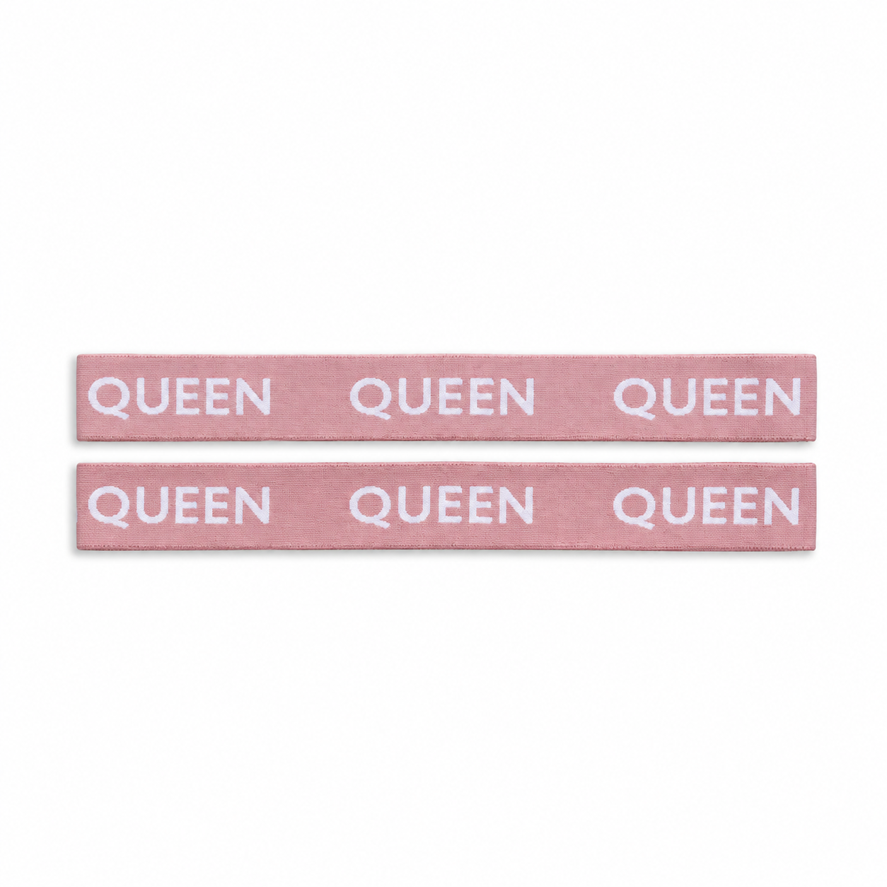 K&Co. House Series Bed Linen Storage Band Queen 2 Pack - PINK