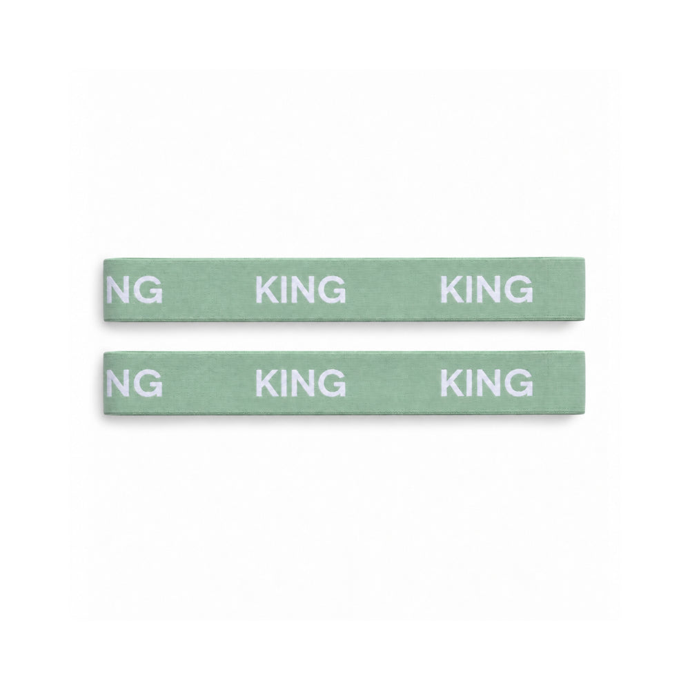 K&Co. House Series Bed Linen Storage Band King 2 Pack - SAGE