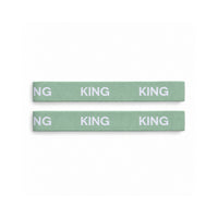 K&Co. House Series Bed Linen Storage Band King 2 Pack - SAGE