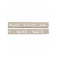K&Co. House Series Bed Linen Storage Band King 2 Pack - TAUPE