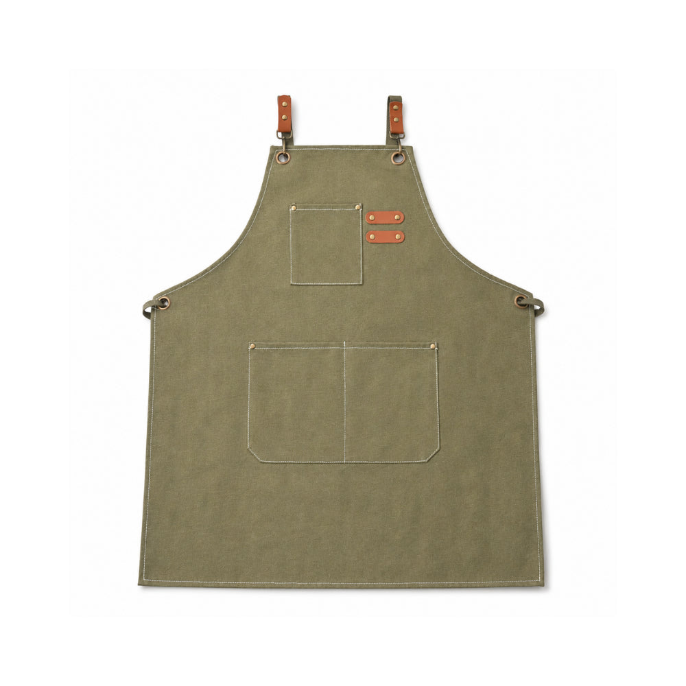 K&Co. Mens Canvas Apron - KHAKI