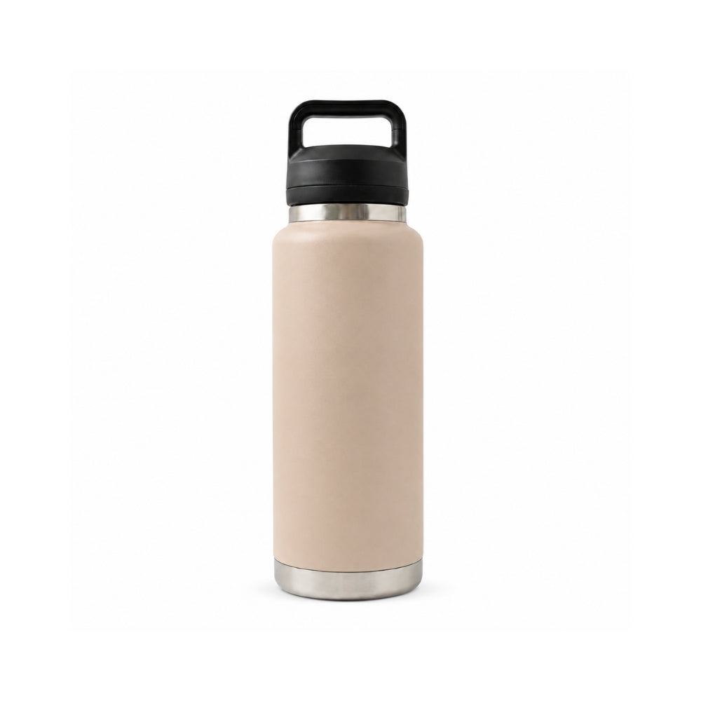 K&Co. Mens Insulated Metal Drink Bottle 1.1L - TAUPE