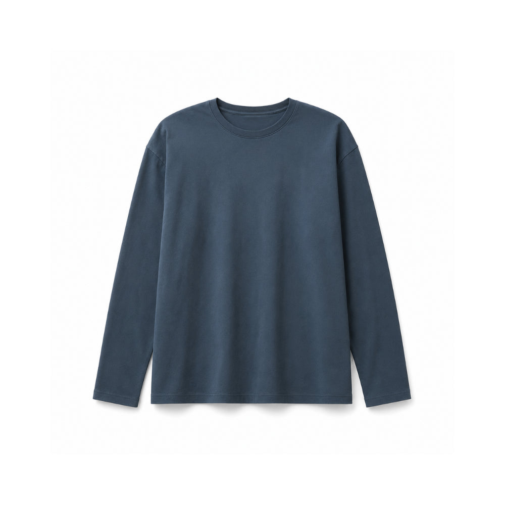 K&Co. Mens Long Length Pyjama - NAVY STRIPE