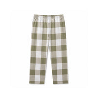 K&Co. Mens Long Length Pyjama - KHAKI CHECK
