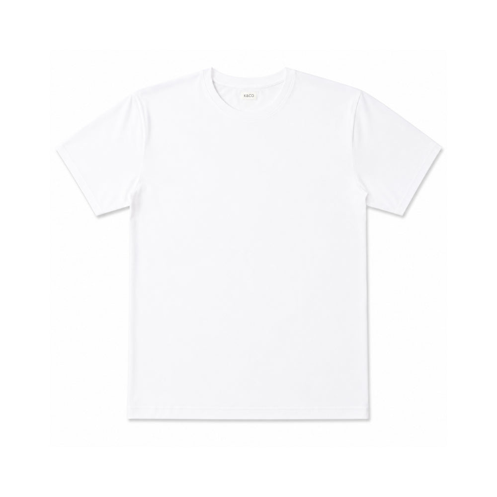 K&Co. Mens Short Length Pyjama - WHITE CHECK