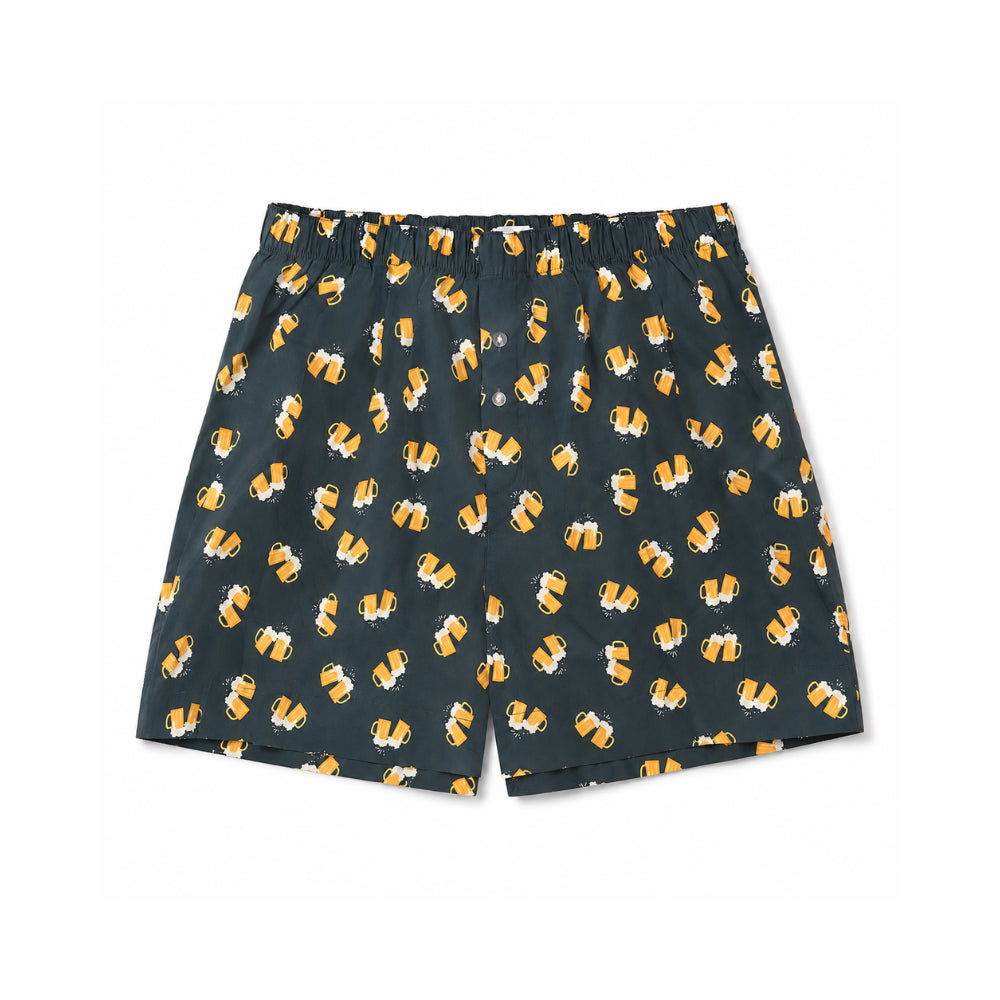 K&Co. Mens Boxed Woven Boxers - CHEERS