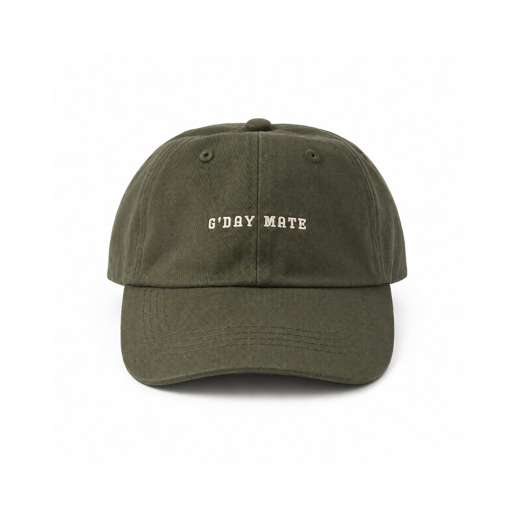K&Co. Mens Baseball Hat (One Size) - G'DAY