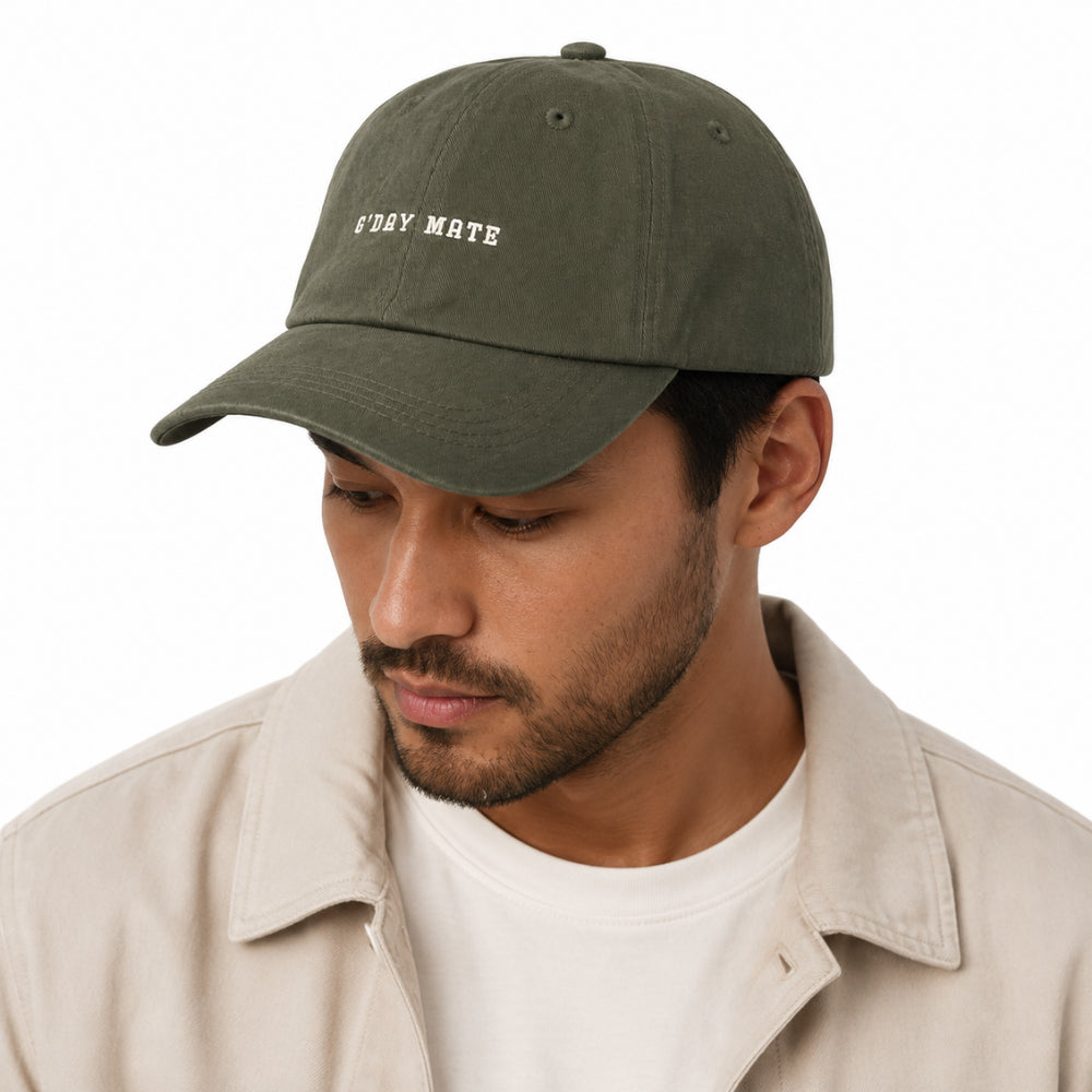 K&Co. Mens Baseball Hat (One Size) - G'DAY