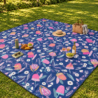 K&Co. Lagoon Series Family Picnic Blanket 300cm x 300cm - BANKSIA BUDS