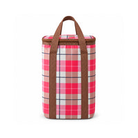 K&Co. Lagoon Series Picnic Bottle Bag - FUCHSIA GINGHAM