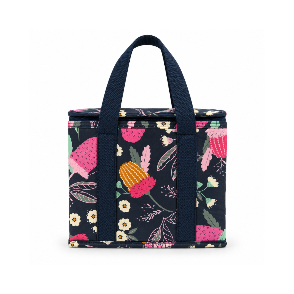 K&Co. Lagoon Series Mini Resuable Cooler Bag - BANKSIA BUDS