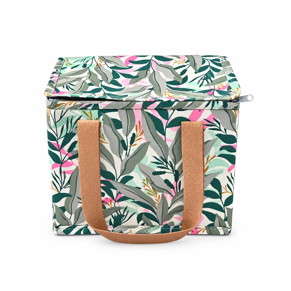 K&Co. Lagoon Series Mini Resuable Cooler Bag - BOTANIC LEAVES