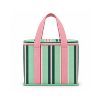 K&Co. Lagoon Series Mini Resuable Cooler Bag - MINTY STRIPE