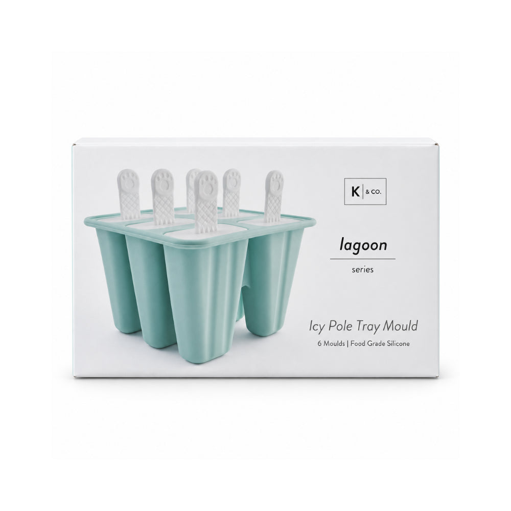 K&Co. Lagoon Series Icy Pole Tray Mould - MINTY