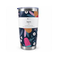 K&Co. Lagoon Series Insulated Travel Cup - BANKSIA BUDS