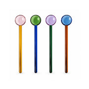 K&Co. Lagoon Series 4 Pack Glass Spoons