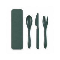 K&Co. Lagoon Series Bamboo Cutlery - DEEP SAGE
