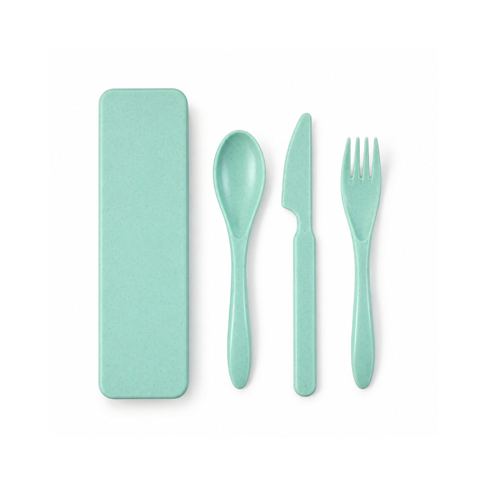 K&Co. Lagoon Series Bamboo Cutlery - MINTY